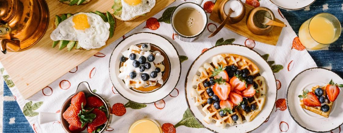 Brunch, a trendy meal